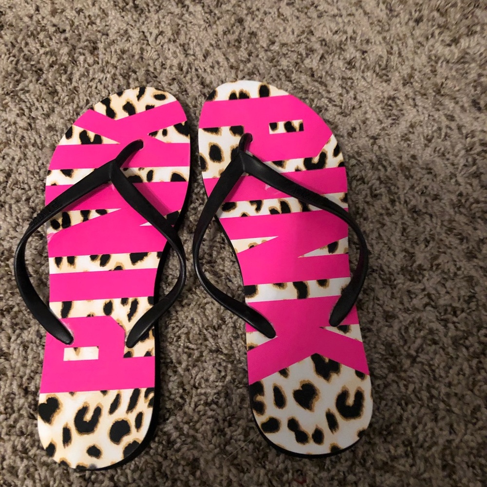 PINK flip flops